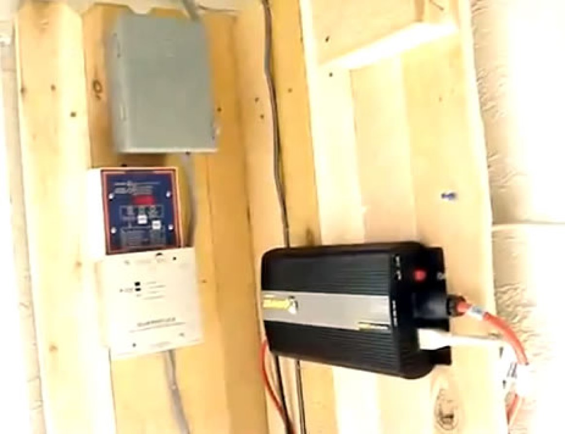 Home Solar Panel charge controller and inverter