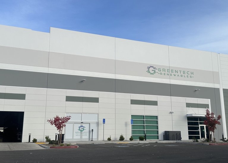 Greentech Renewables Sacramento Solar Summit & Grand Opening Warehouse Image