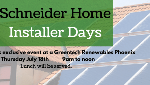 Schneider Home Installer Days - Phoenix