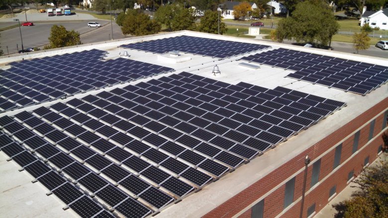 VA Commercial solar installation project in Wichita, KS.