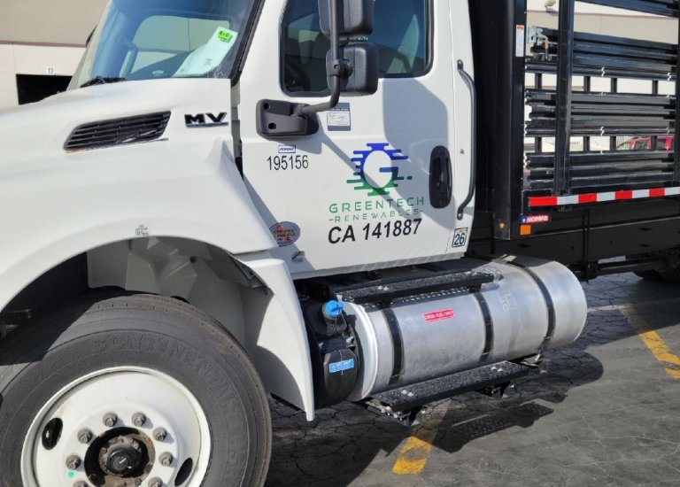 Greentech Renewables Riverside Truck