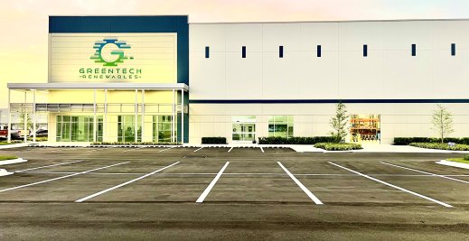 Greentech Renewables Tampa Bay Building