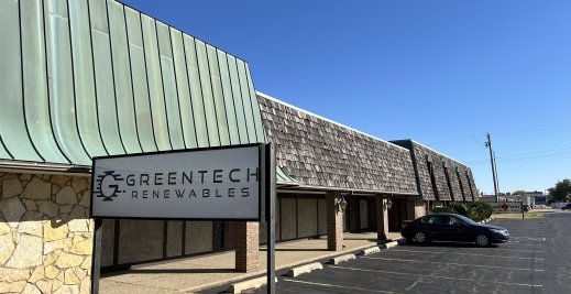 greentech, renewables, peoria, warehouse, solar, illinois