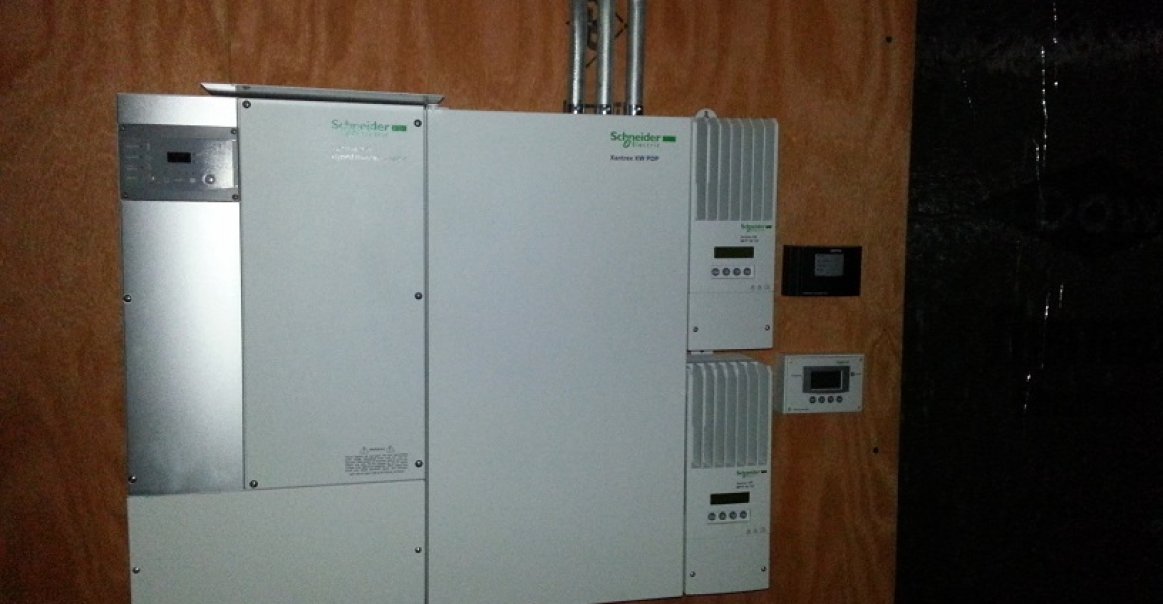 6 kW Off Grid Remote Mountain Top Installation