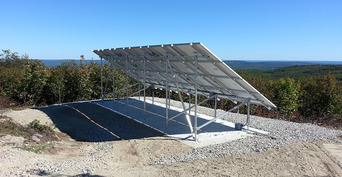 6 kW Off Grid Remote Mountain Top Installation