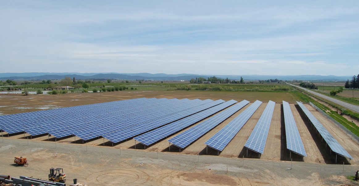 1.2 MW Marysville Rice Dryer Solar Installation