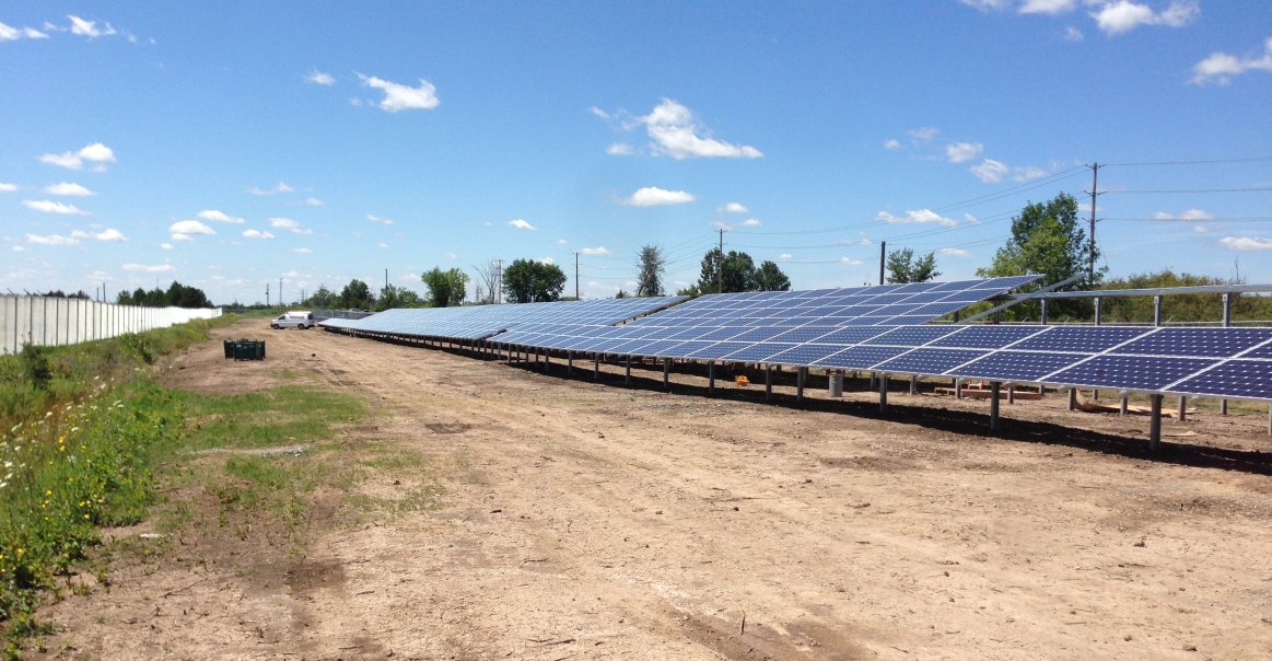 Getting close to completion Ontario, Canada Solar Park