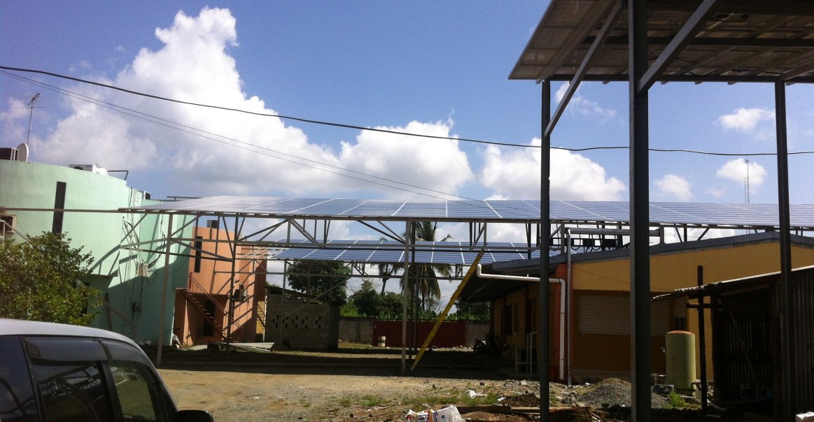 134 kW La Vega, Dominican Republic Ground Mount Solar Array