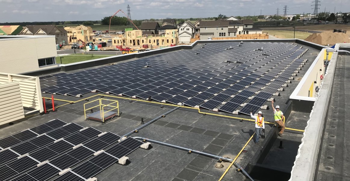 Inspire Elementary Rooftop Array