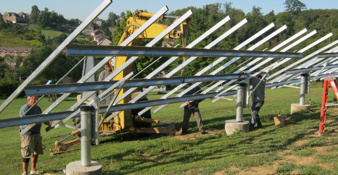 36 kW Oakdale Ground Mount Solar Installation