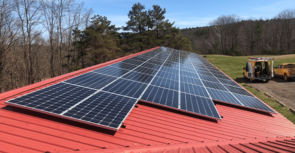 Winter Clove Inn Metal Roof Installation