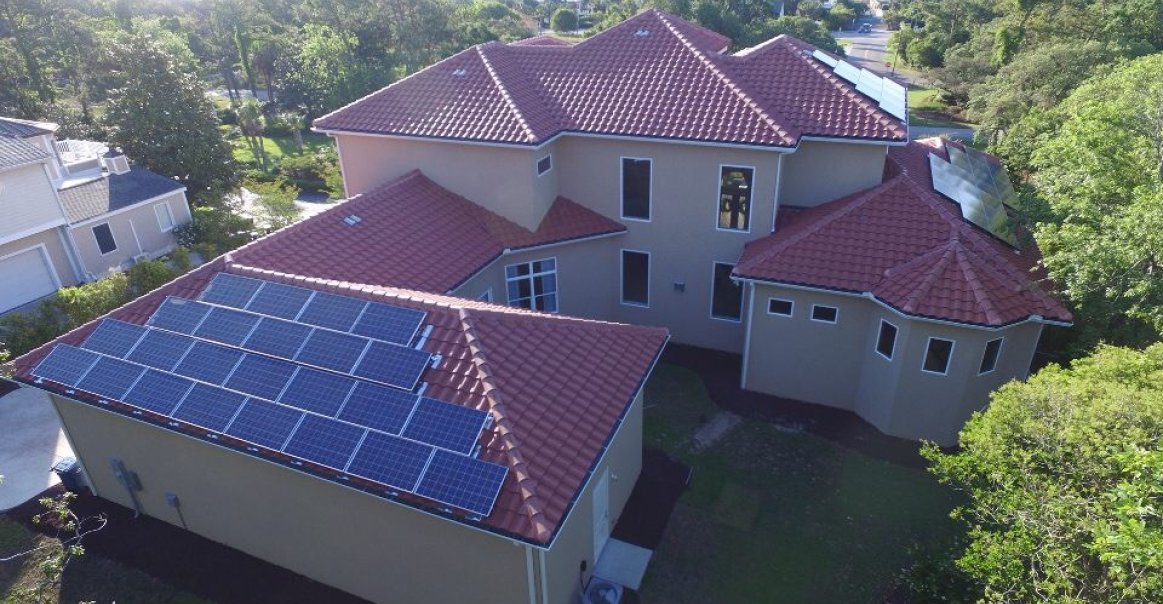 Monarch Solar Installation on Residential Building