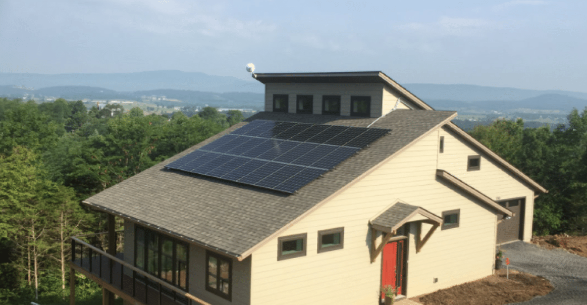 Carbon Neutral Residential Solar Installation