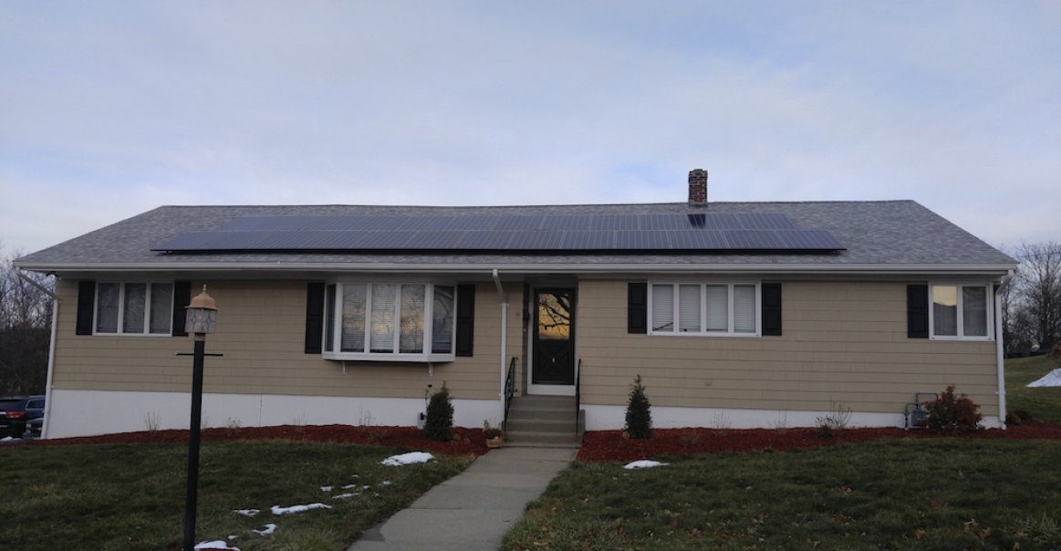 Greentech Renewables Photovoltaic Installation on Residential Property