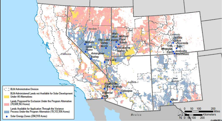 Solar Energy Zones (SEZ)