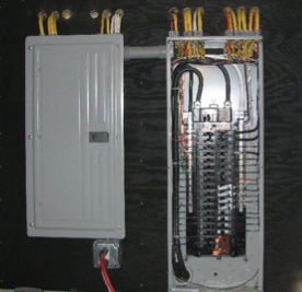 Typical distribution panel